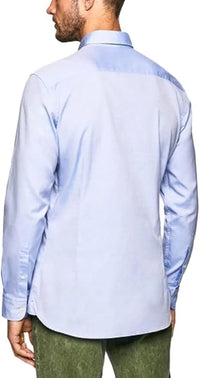 Button-Down Logo White Shirt