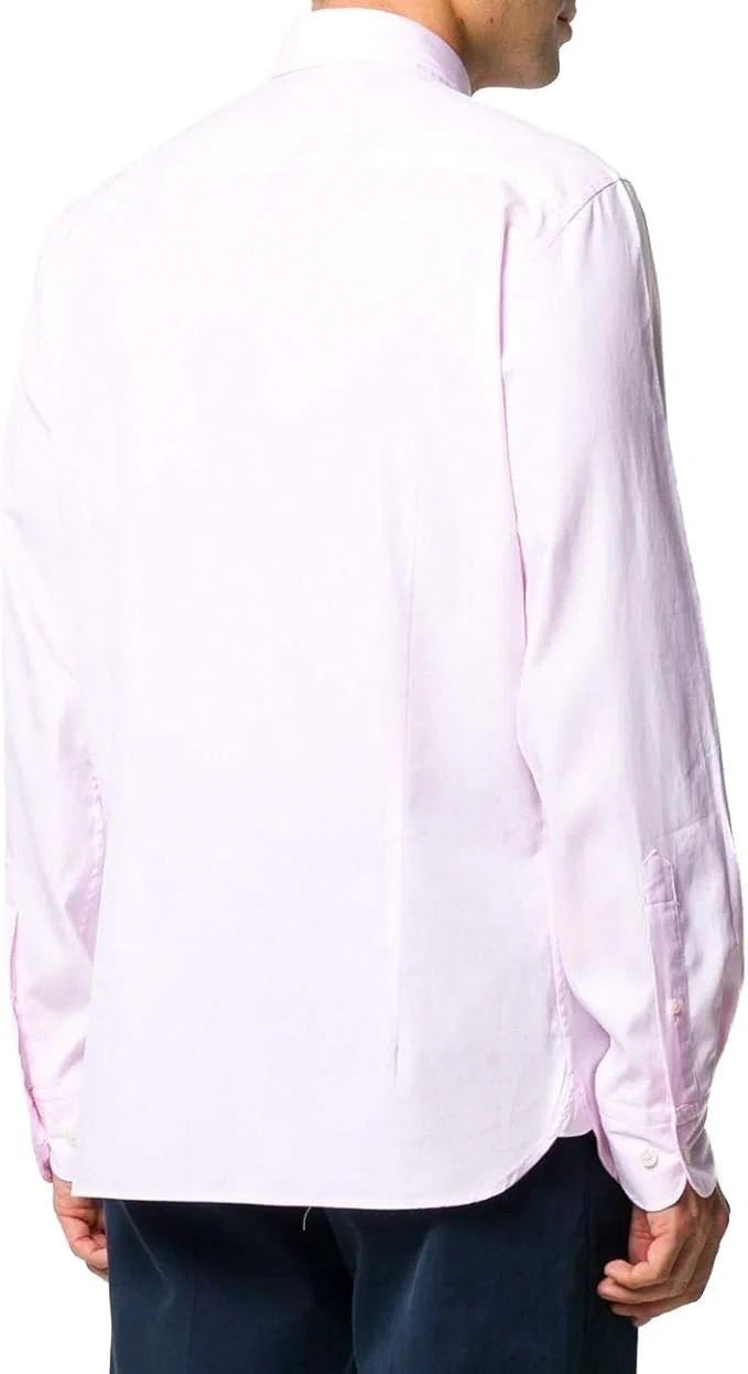Button-Down Logo White Shirt