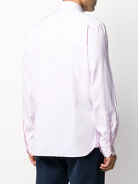 Button-Down Logo White Shirt