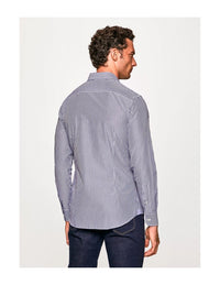 Hackett Navy/White Shirt