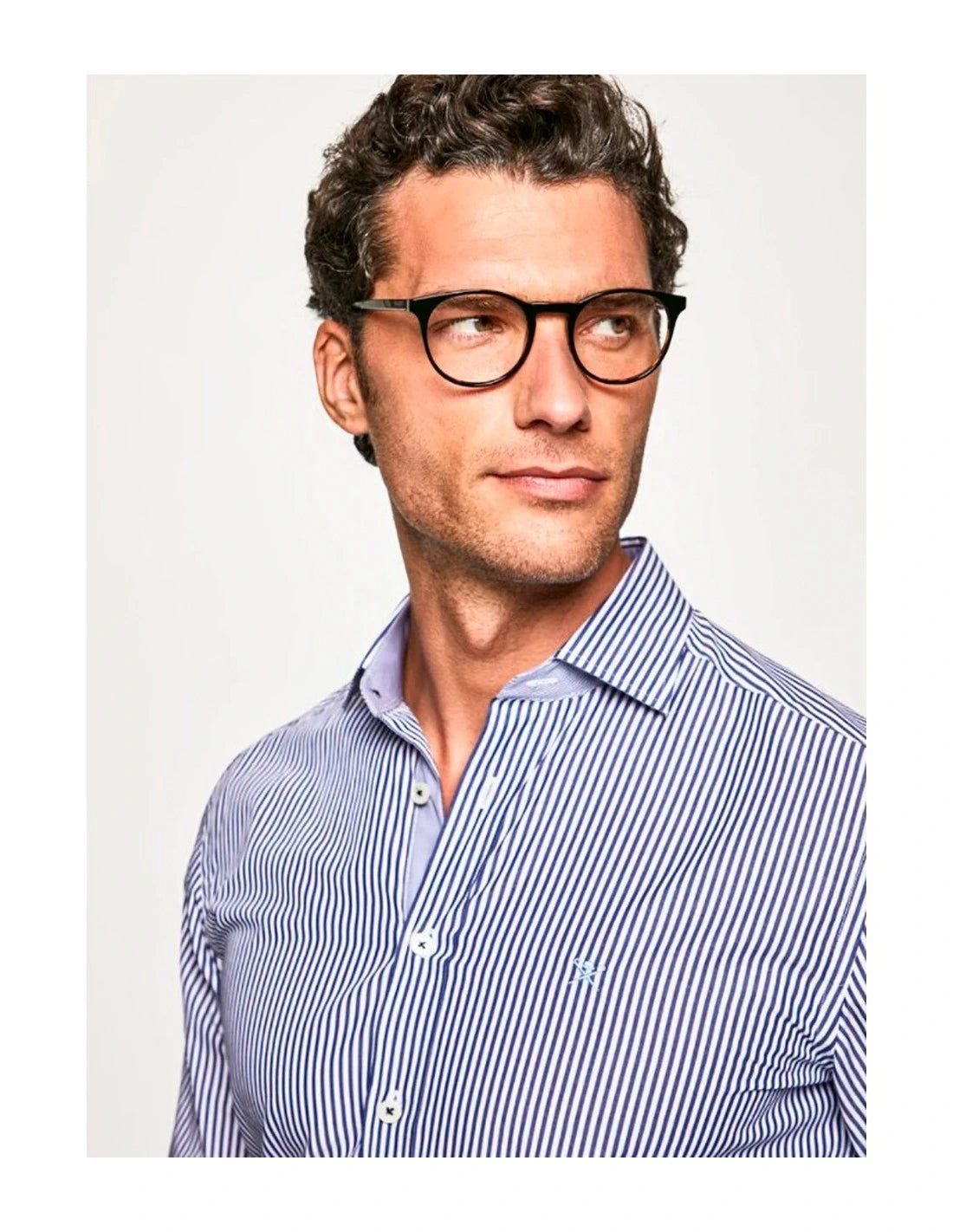 Hackett Navy/White Shirt