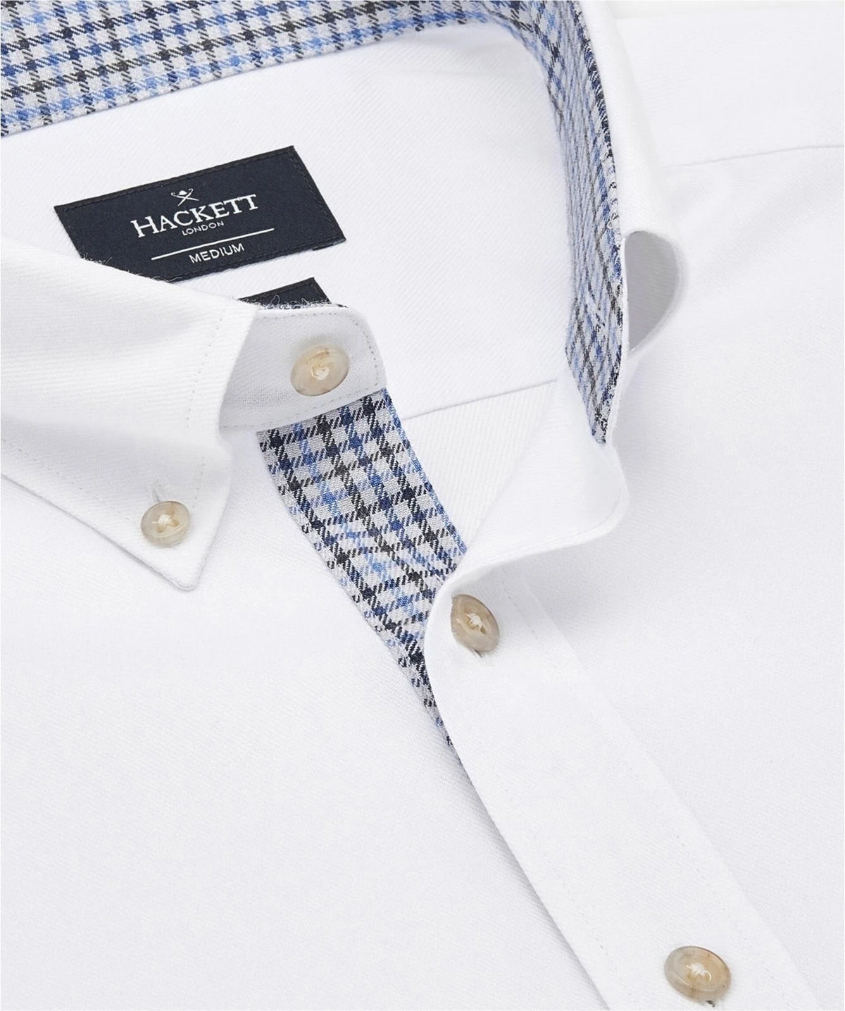 Slim Fit Melange White Shirt
