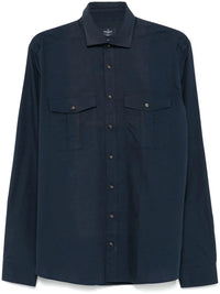Classic Navy Blue Shirt