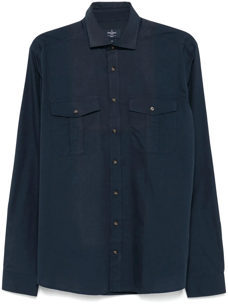 Classic Navy Blue Shirt