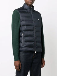 Logo-Patch Navy Blue Gilet