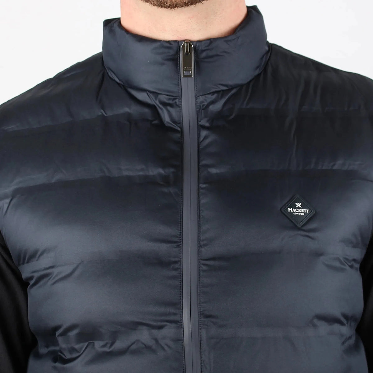 Logo-Patch Navy Blue Gilet