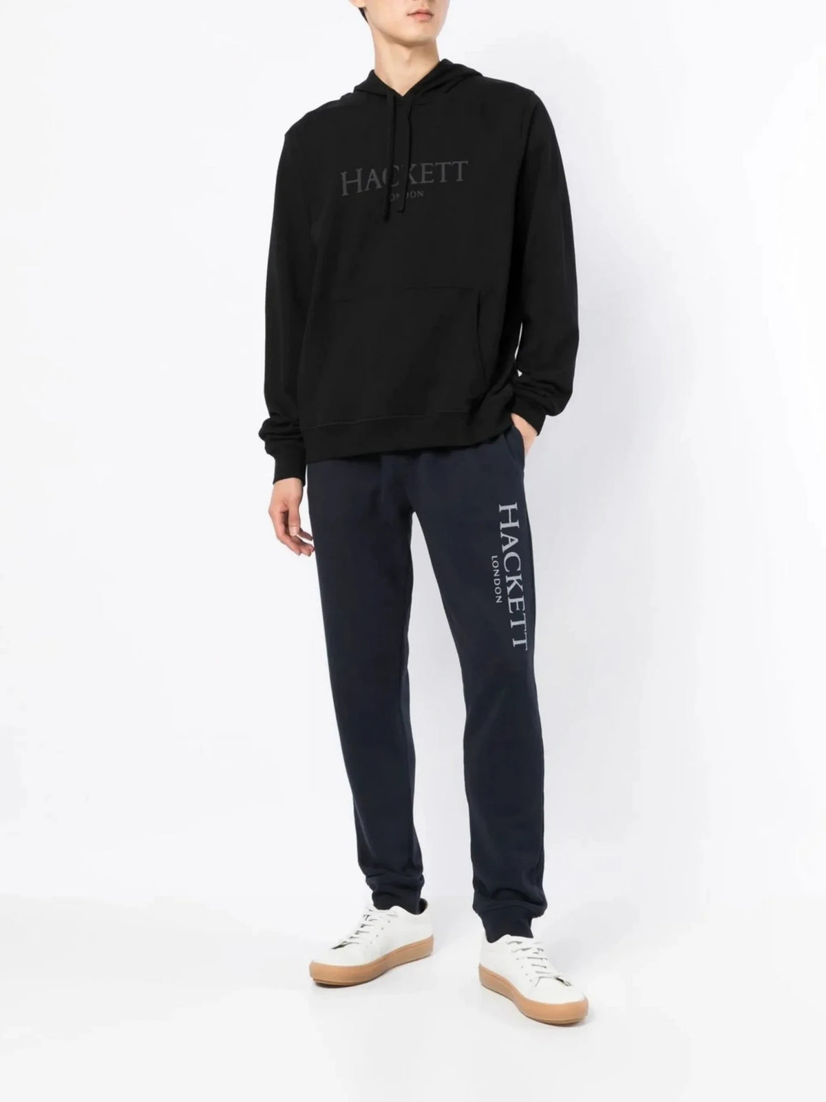 Hackett London Black Hoody