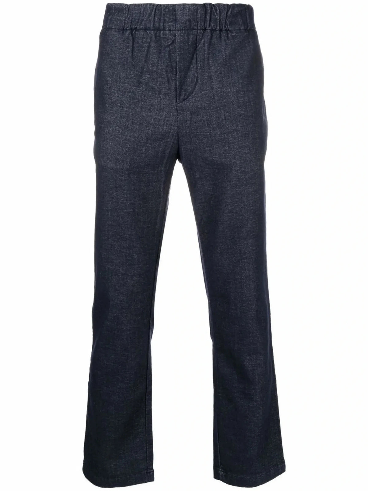 Elasticated-Waist Navy Blue Jogger Chino