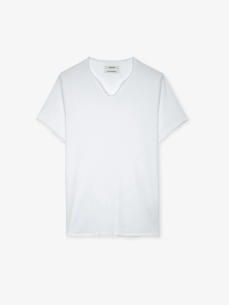 Henley Black T-Shirt