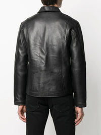 Bonded Leather Black Jacket