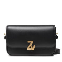 ZV Initiale Black Shoulder Bag