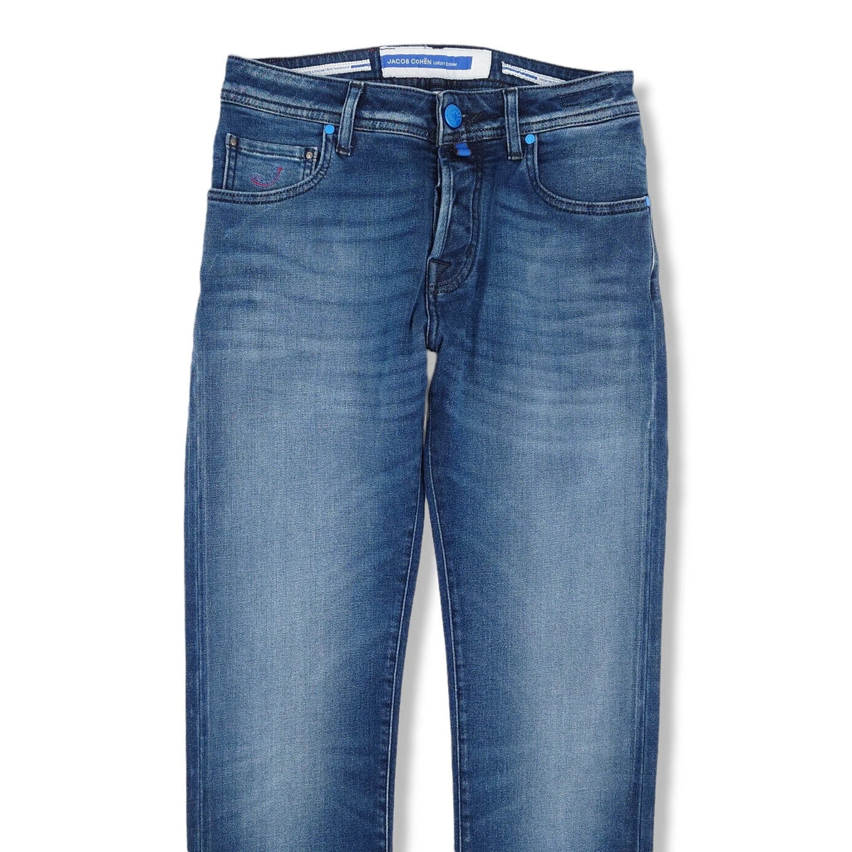 Nick Slim Blue Denim Trousers