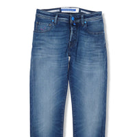 Nick Slim Blue Denim Trousers