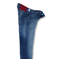 Nick Slim Blue Denim Trousers