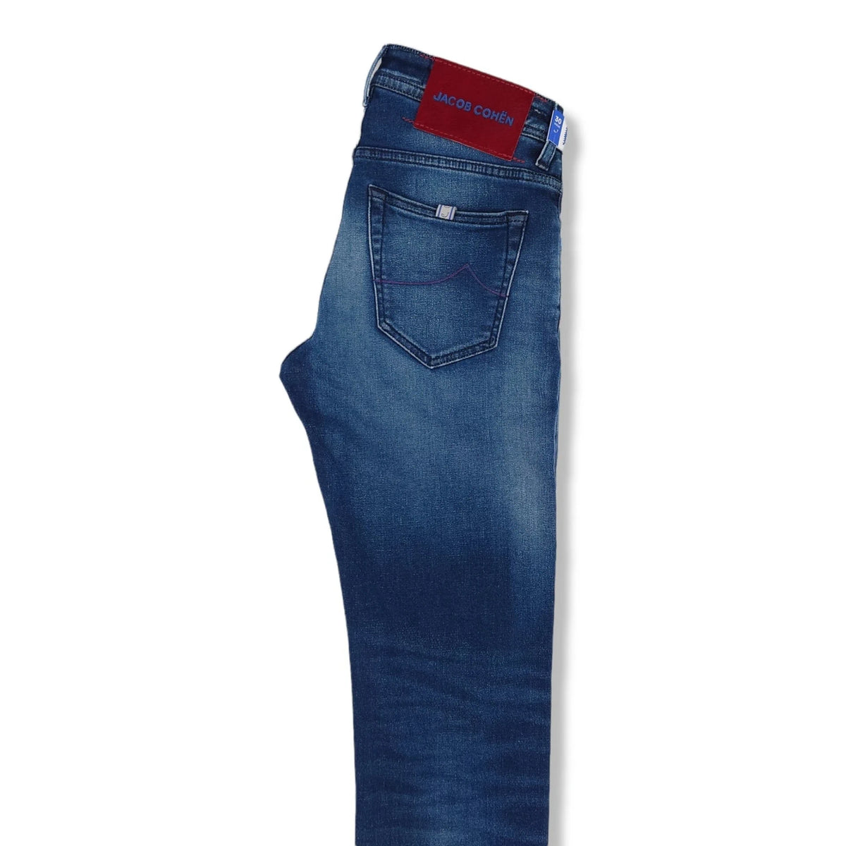 Nick Slim Blue Denim Trousers