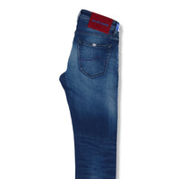 Nick Slim Blue Denim Trousers