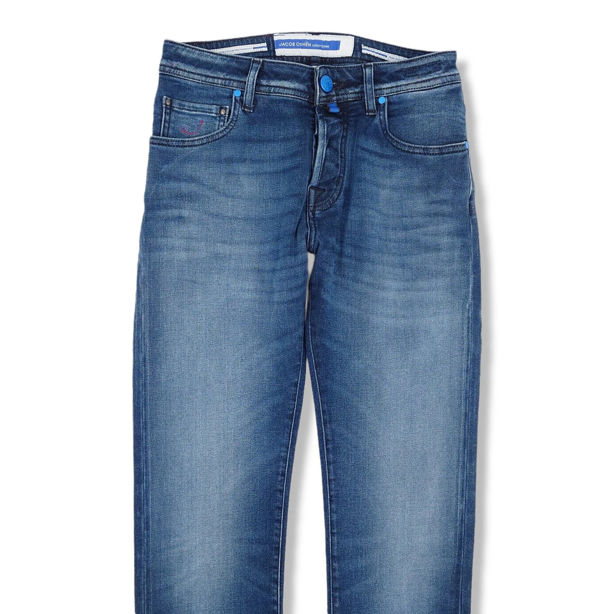 Nick Slim Blue Denim Trousers