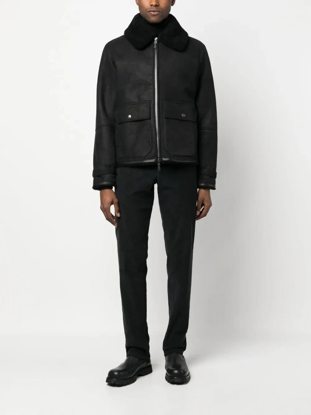 Corduroy Black Trousers