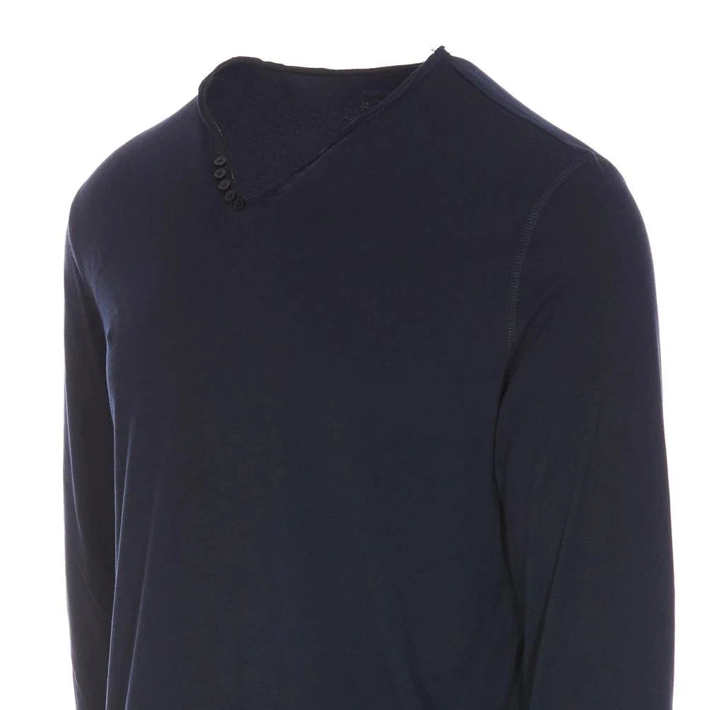 Monastir Henley Grey T-shirt