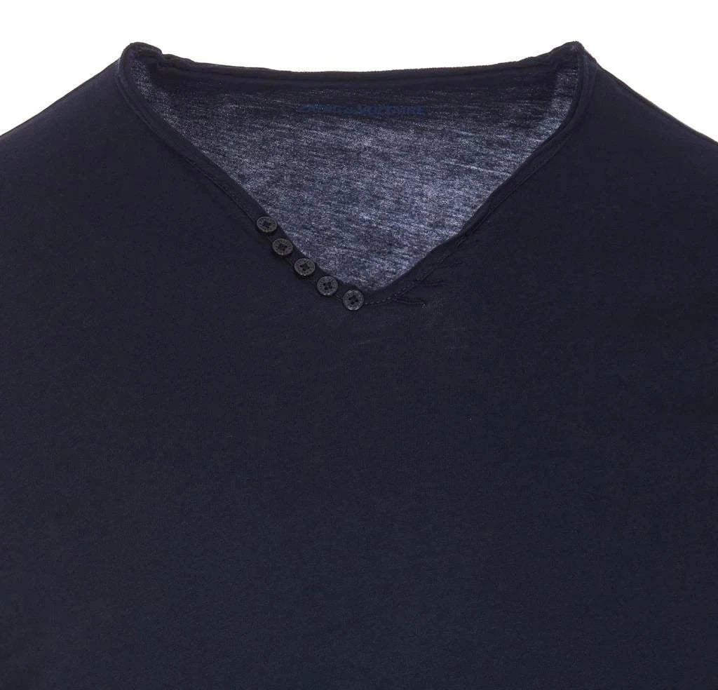 Monastir Henley Grey T-shirt