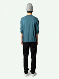 Monastir Henley Grey T-shirt