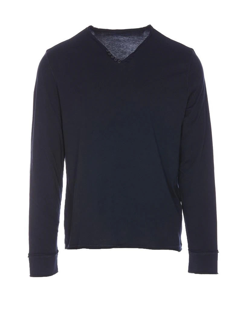 Monastir Henley Grey T-shirt