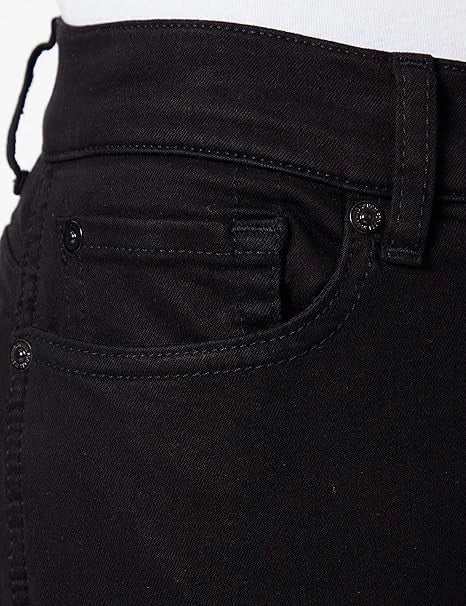 HW Slim Kick Black Jeans