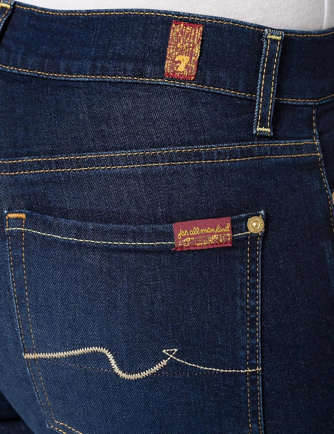 The Straight Blue Jeans