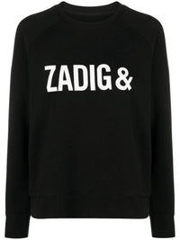 Logo-Print Black Sweatshirt
