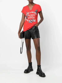 Tunisen Flower Red T-Shirt