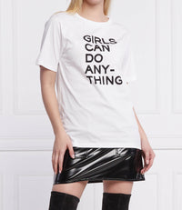 Bella Perm White T-Shirt