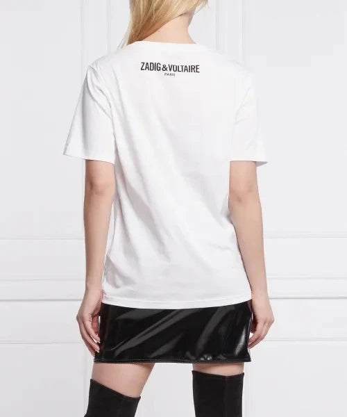 Bella Perm White T-Shirt