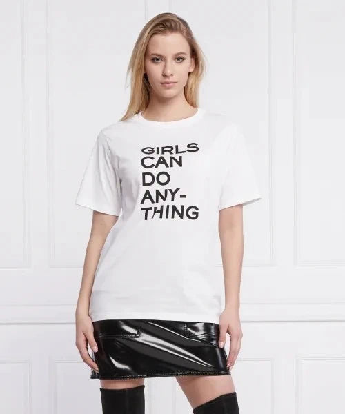 Bella Perm White T-Shirt