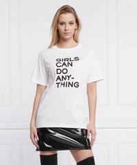 Bella Perm White T-Shirt