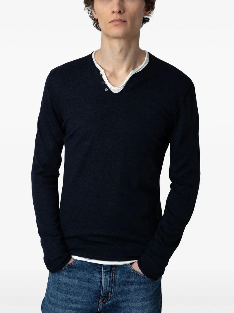 Monastir Navy Blue Knitwear