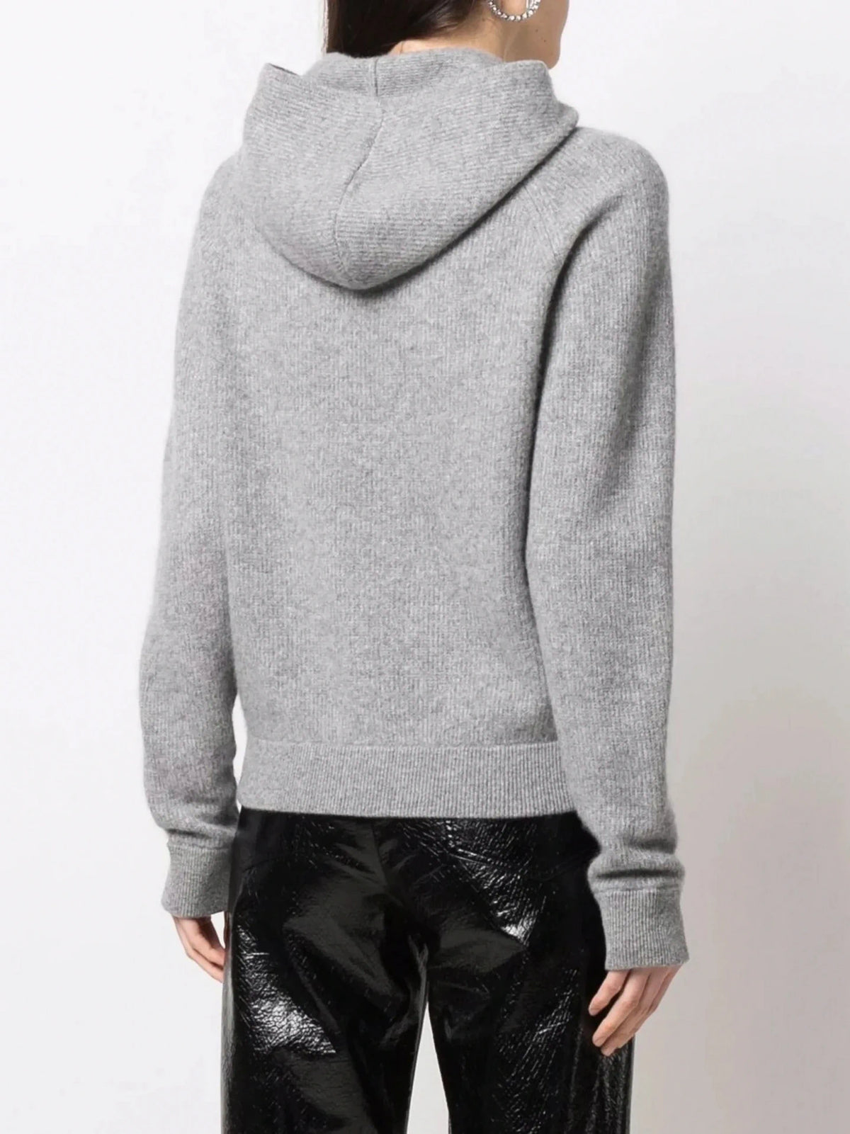 Moony Grey Hooded Sweater