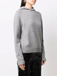 Moony Grey Hooded Sweater