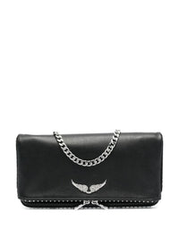 Studded Black Crossbody Bag
