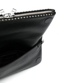 Studded Black Crossbody Bag