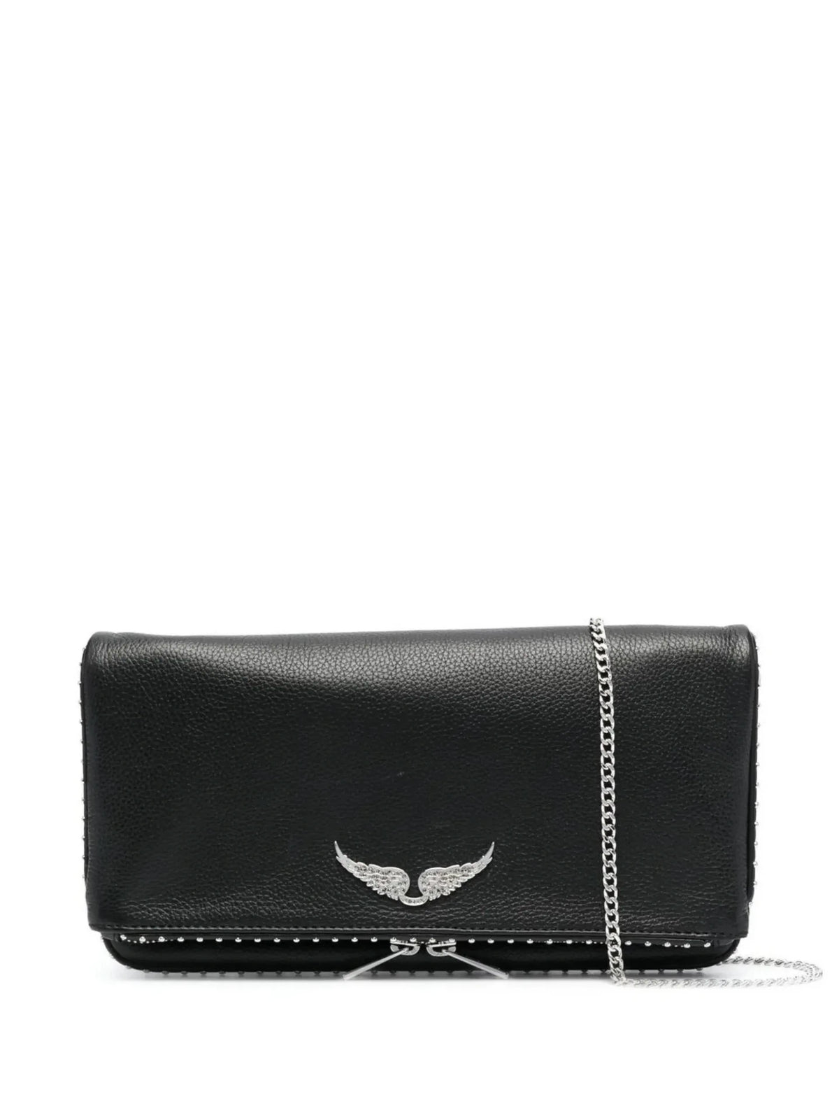 Studded Black Crossbody Bag