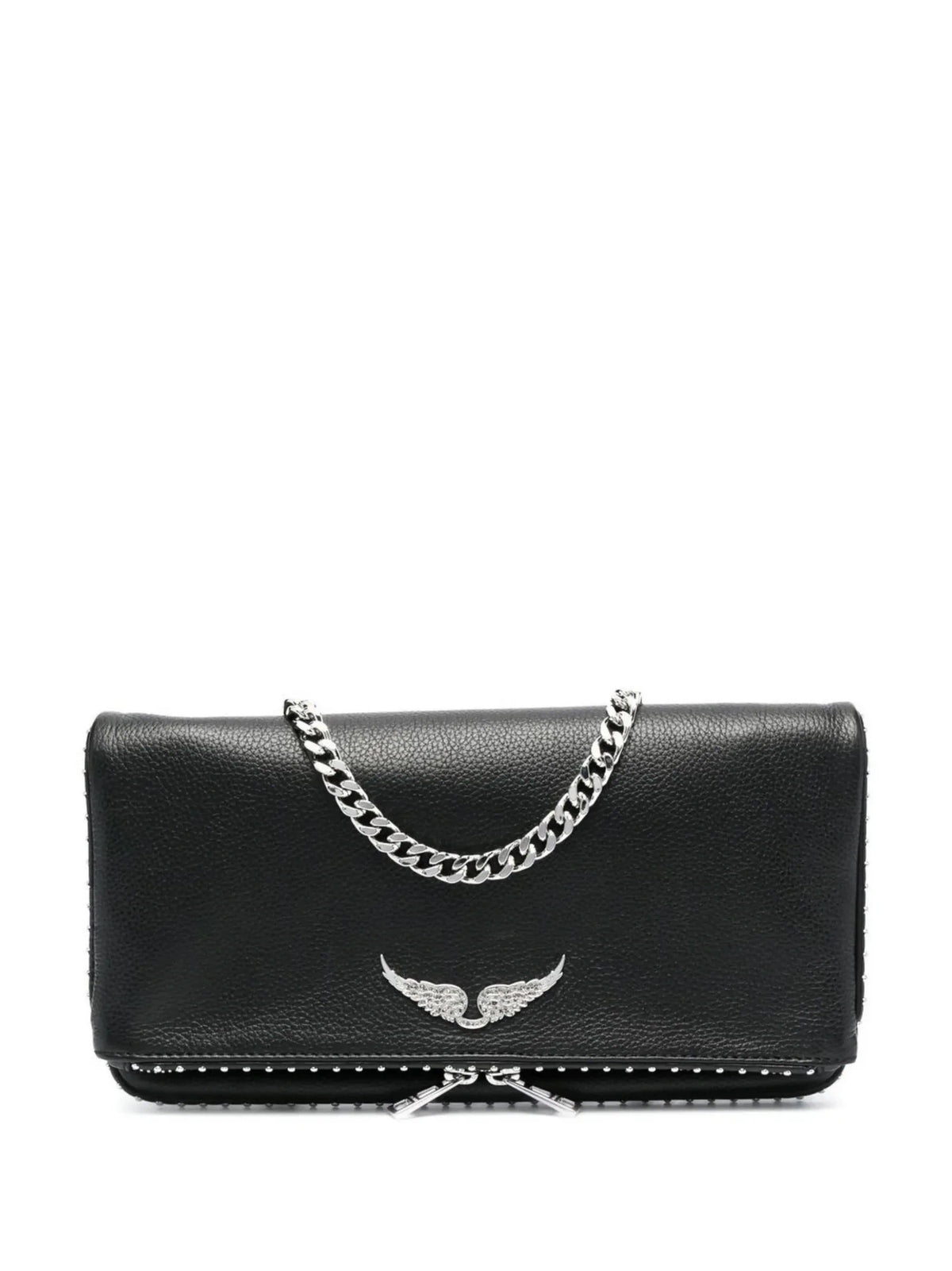 Studded Black Crossbody Bag