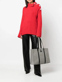 Zadig&Voltaire Black Monogram Tote