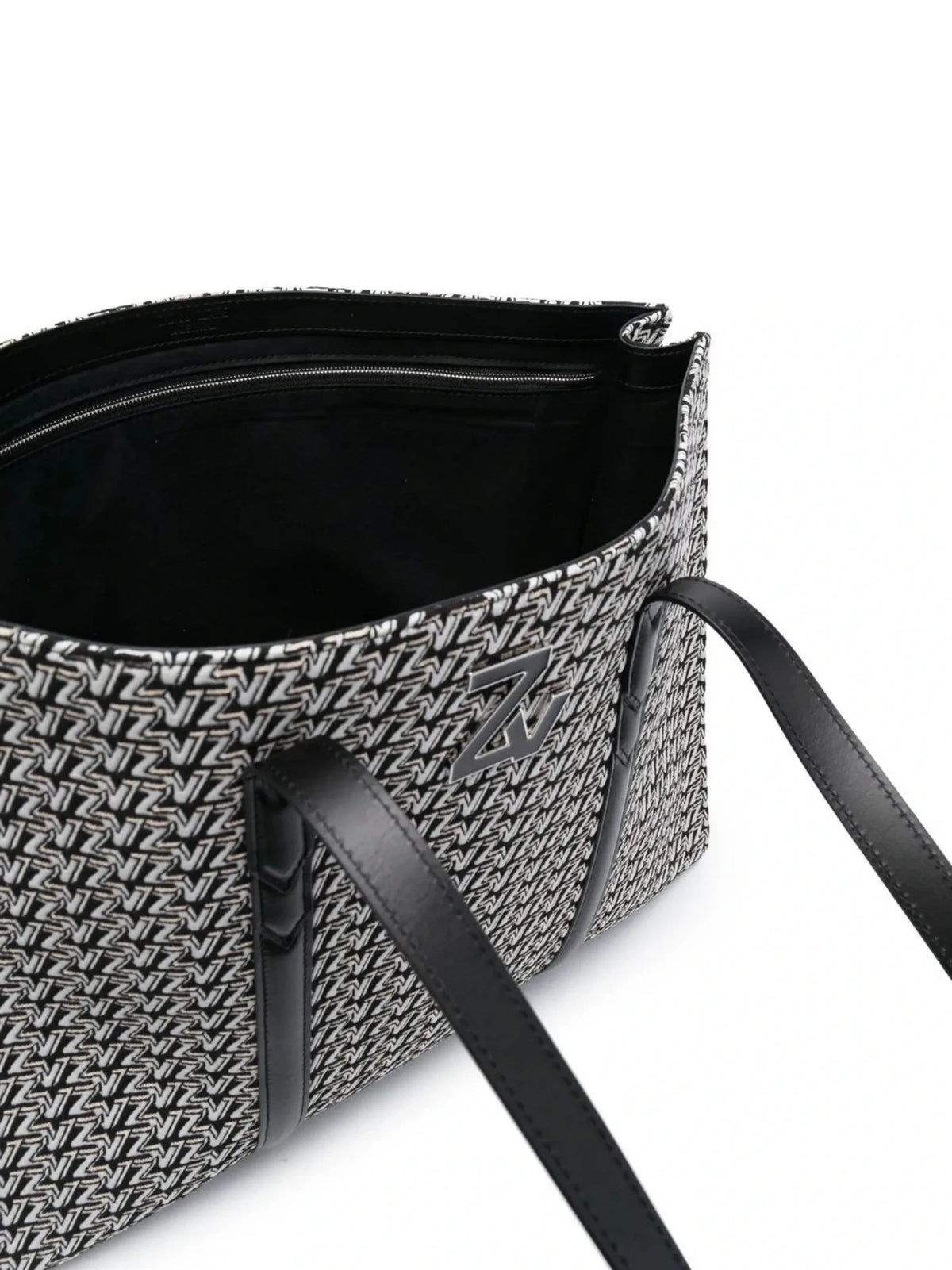 Zadig&Voltaire Black Monogram Tote