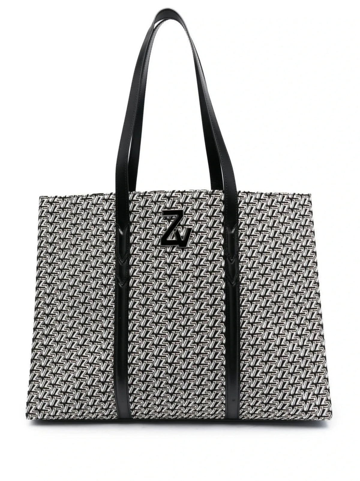 Zadig&Voltaire Black Monogram Tote