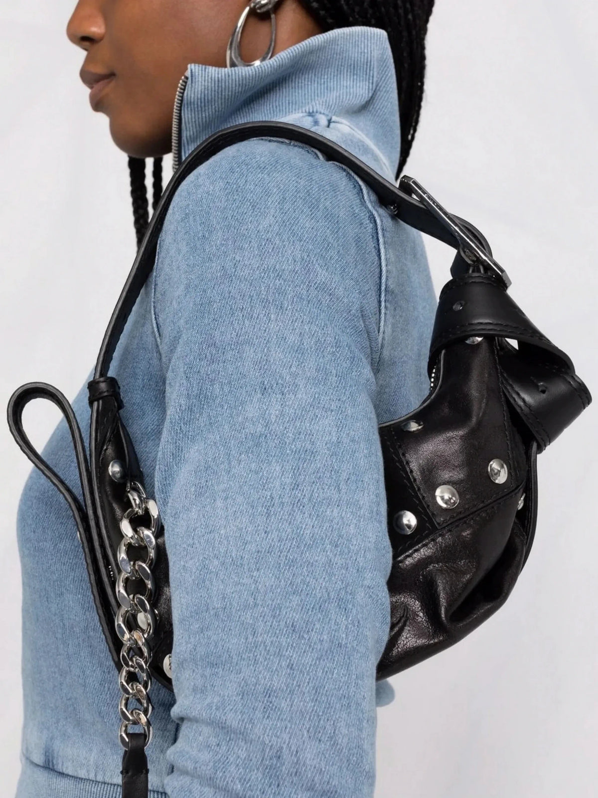 Le Cecilia Black Bag