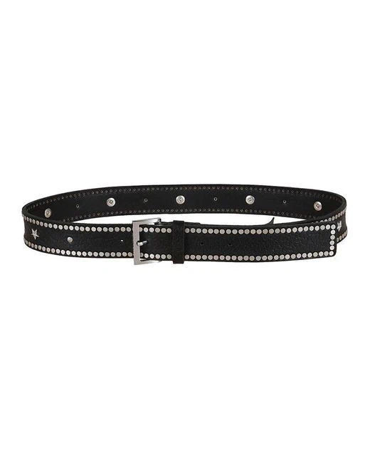 Studded Black Belt