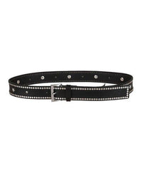 Studded Black Belt