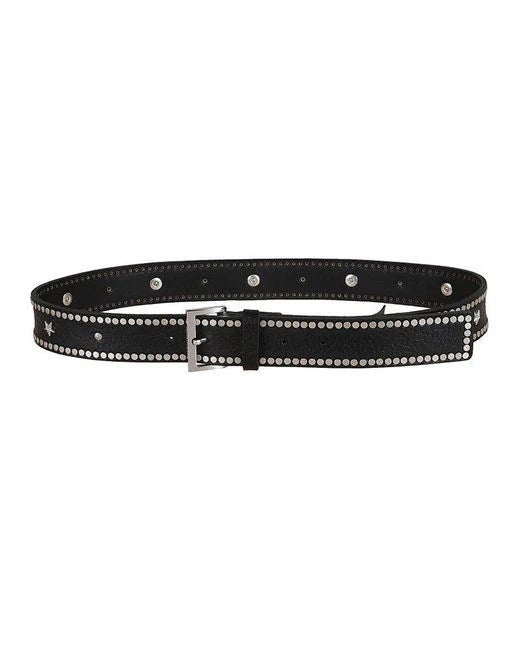 Studded Black Belt