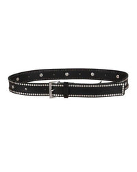 Studded Black Belt