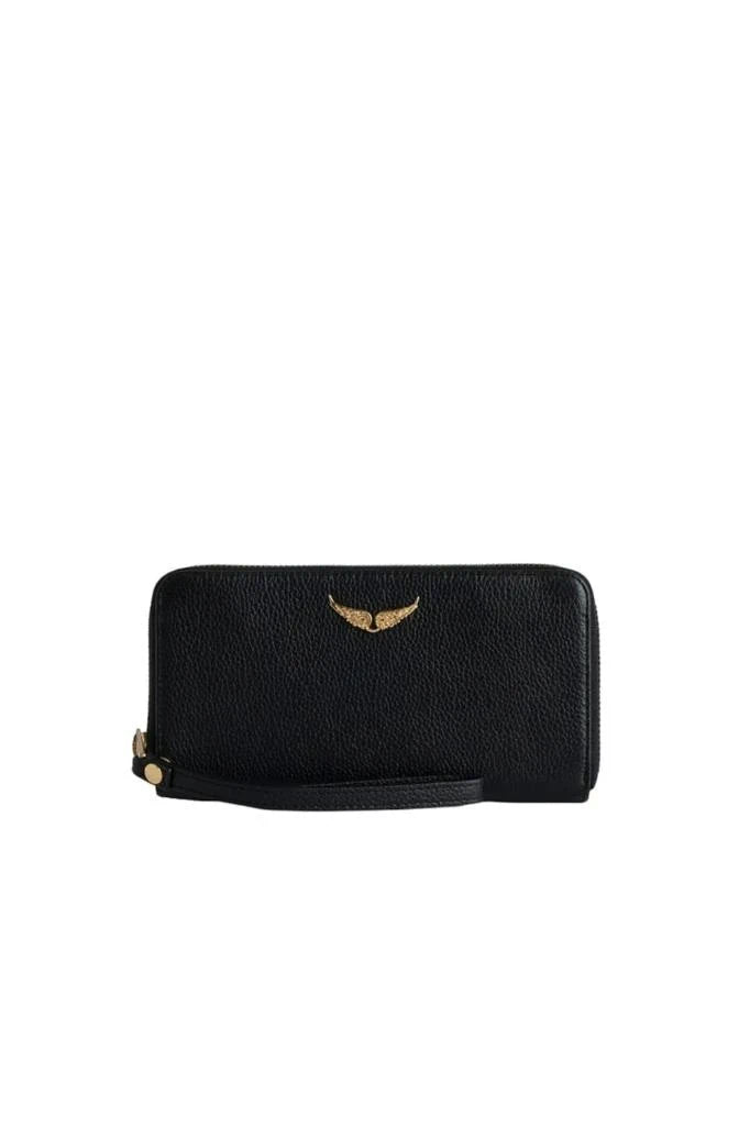 Logo-Plaque Black Purse